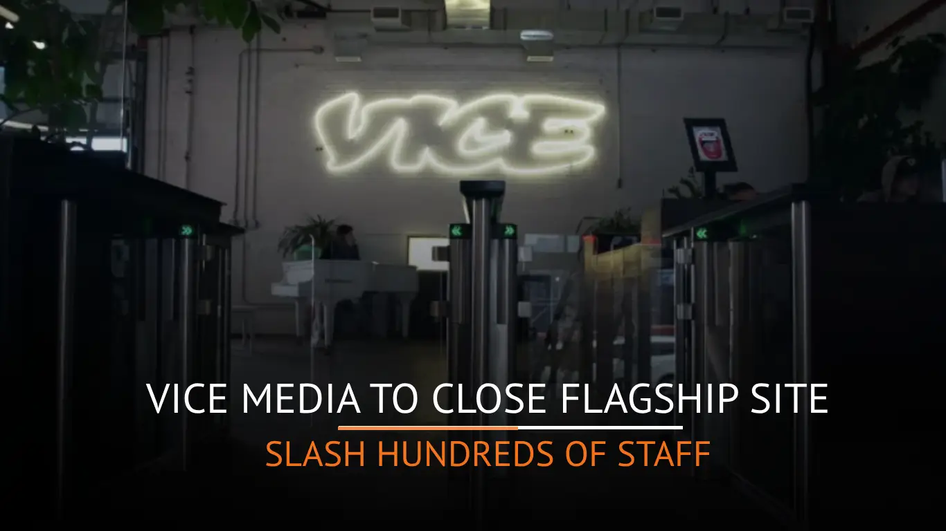 Vice Media to close flagship site